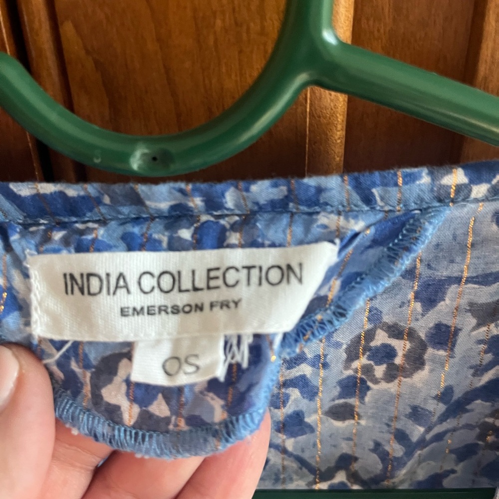 Emerson Fry Blue and White Floral Dress - Picture 2 of 3